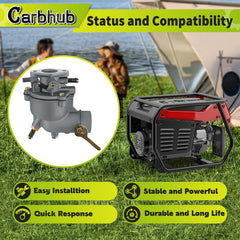Carbhub kit contents show all included parts at a glance