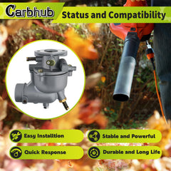 Carbhub packaged kit ready for straightforward carburetor replacement