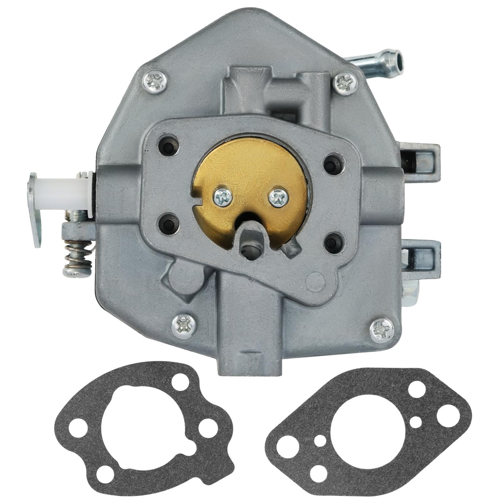 Carbman carburetor front view showing performance-ready design for versatile engines.