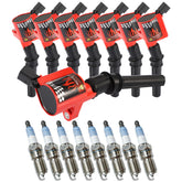 CarBole eight-pack curved boot ignition coils close-up for reliable ignition