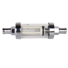CarBole 9748 3/8 in hose connection fits common fuel lines.