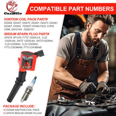 CarBole DG508 compatibility with Ford part numbers and models