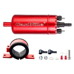 CarBole external inline fuel pump shows high-psi performance