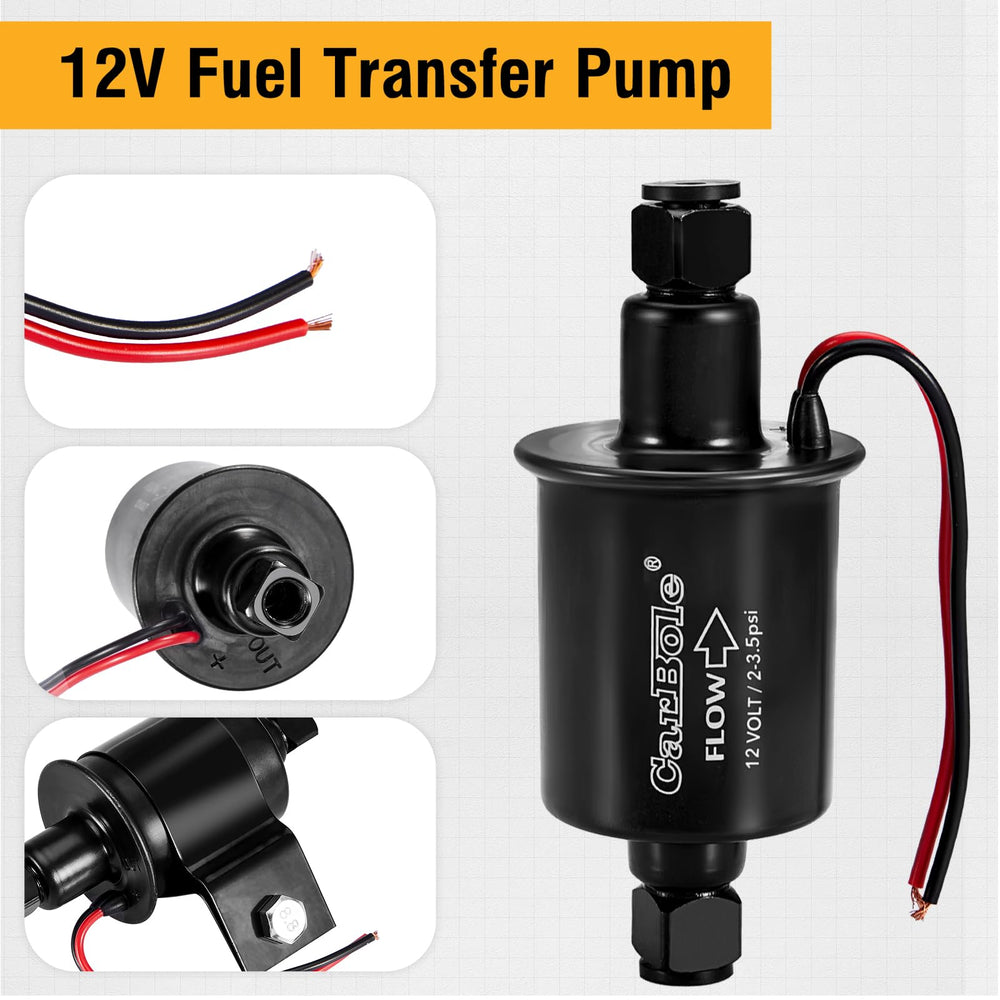 CarBole 5/16 inch hose connection for versatile fuel fittings
