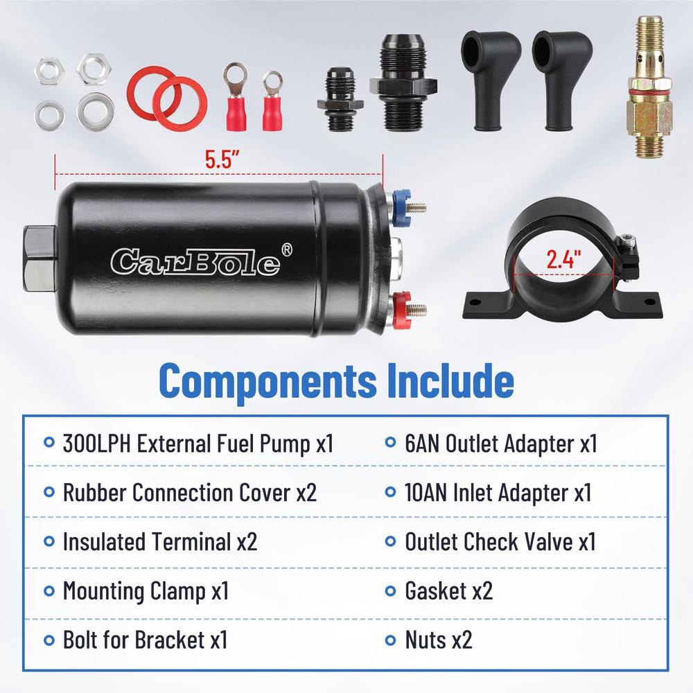 CarBole pump supports higher horsepower turbocharged engines