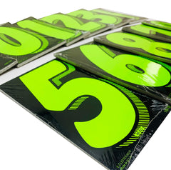 CarBowz fluorescent green-on-black design boosts curb appeal.