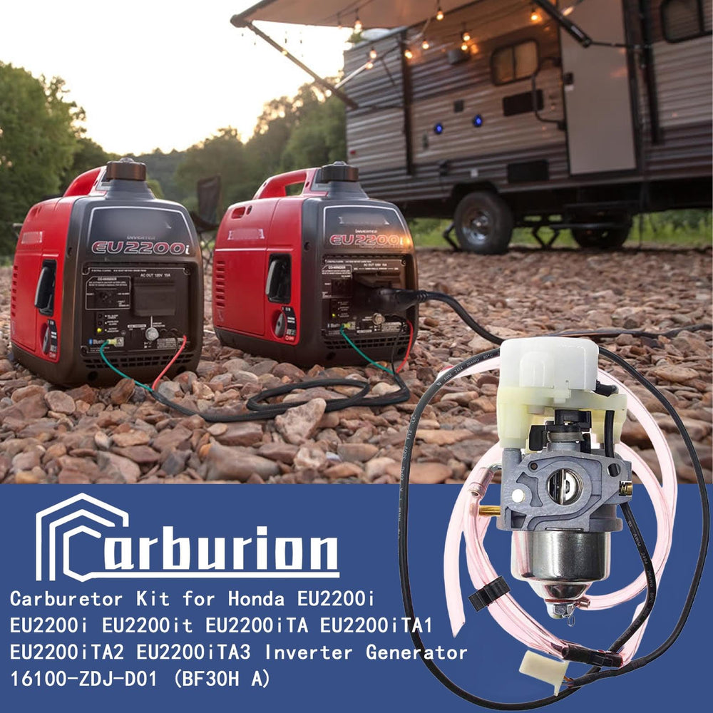 Carburionix EU2200i carburetor kit installation guide for quick setup.