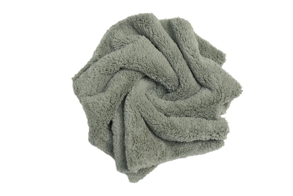 CARCAREZ Microfiber Towel edgeless softness protects paint during polishing.