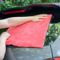 CARCAREZ pack of 6 microfiber towels for versatile auto care.