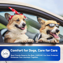 CarChic machine-washable cover cleans easily after trips.