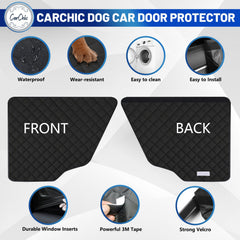 CarChic storage net included keeps toys and snacks within reach.