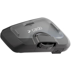 Cardo Freecom 4X in-use on ride highlighting wireless connectivity.
