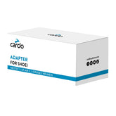 Cardo PACKTALK SHOEI Adaptor Gen 3 in-slot click for Neotec 2 installs quickly and securely.