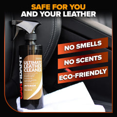 Non-greasy, residue-free finish after Carfidant cleaning