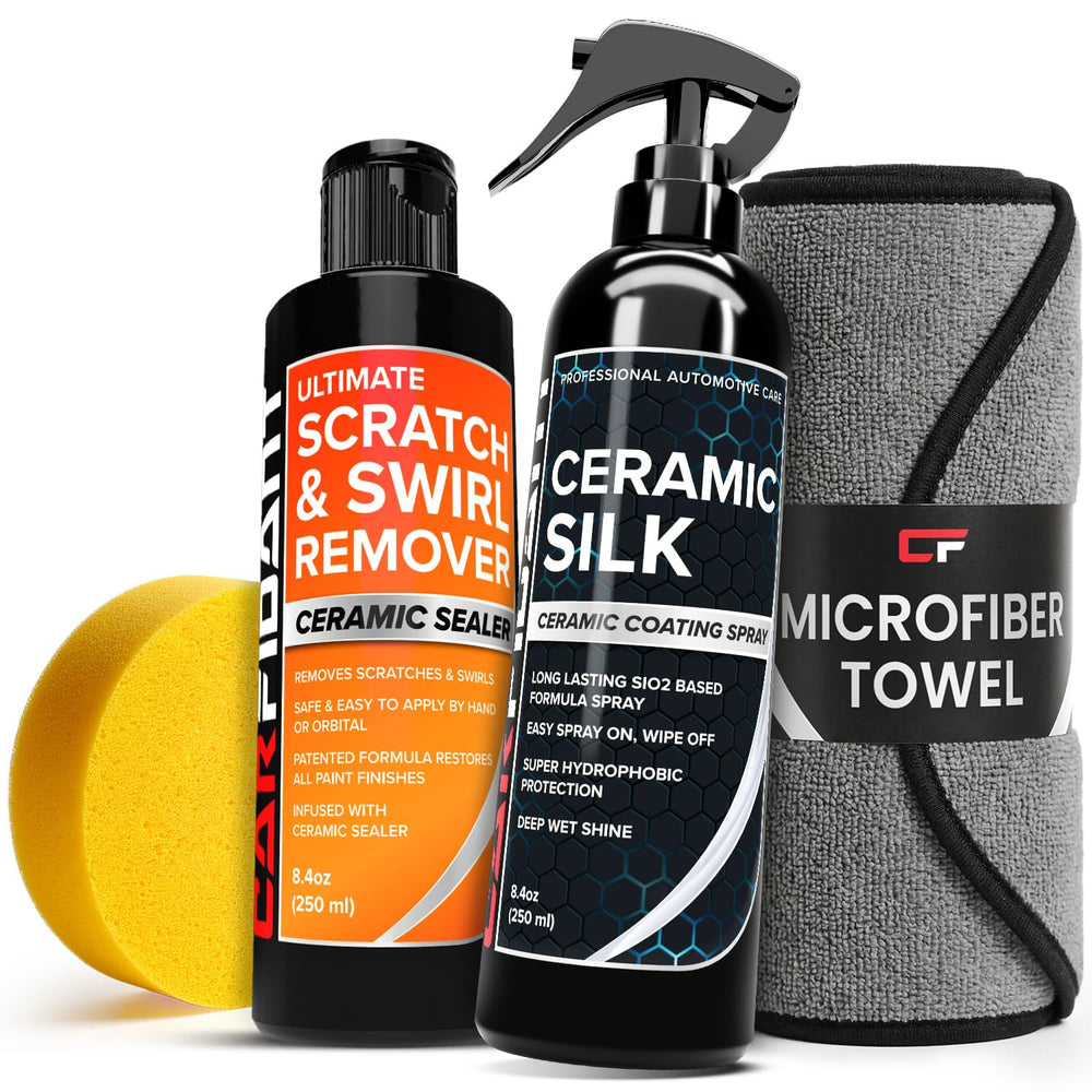 Carfidant Scratch & Swirl Remover application pad for smooth coverage