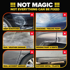 Carfidant water spot removal results in a cleaner paint appearance.