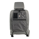 Carhartt seat back organizer water bottle pocket keeps drinks within reach on the road.