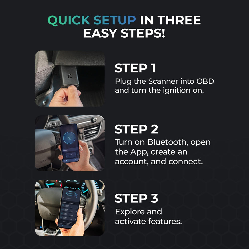 Carista EVO app supports Android and iOS for wireless control.