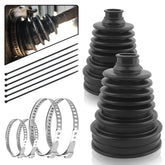 Carleef CV boot kit with clamps and ties for easy axle protection