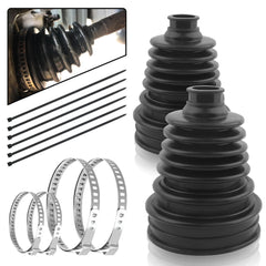 Carleef CV boot kit with clamps and ties for easy axle protection