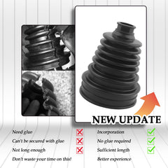 Carleef universal CV boot fit for many car models