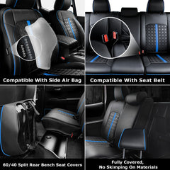 Carlimeki center console armrest cover completes the protected interior look.