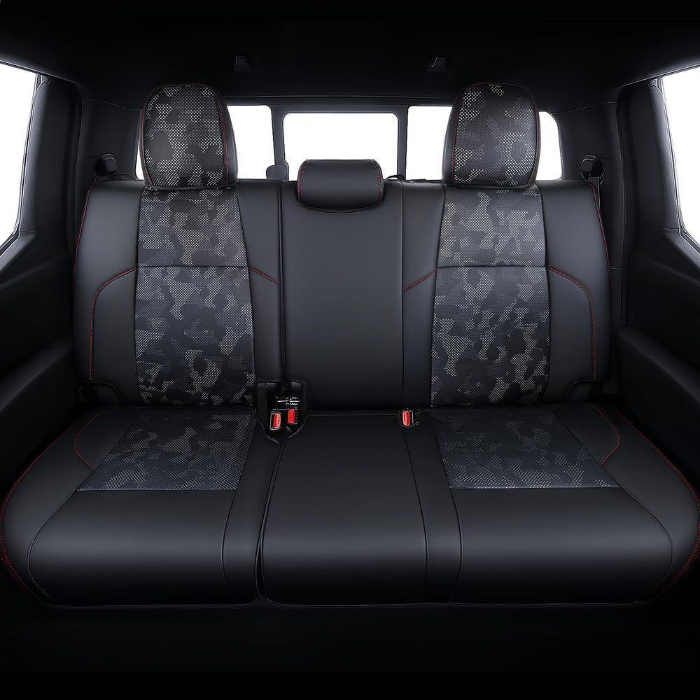 Carlimeki Tacoma Gen 4 rear seat covers guard rear upholstery from wear.