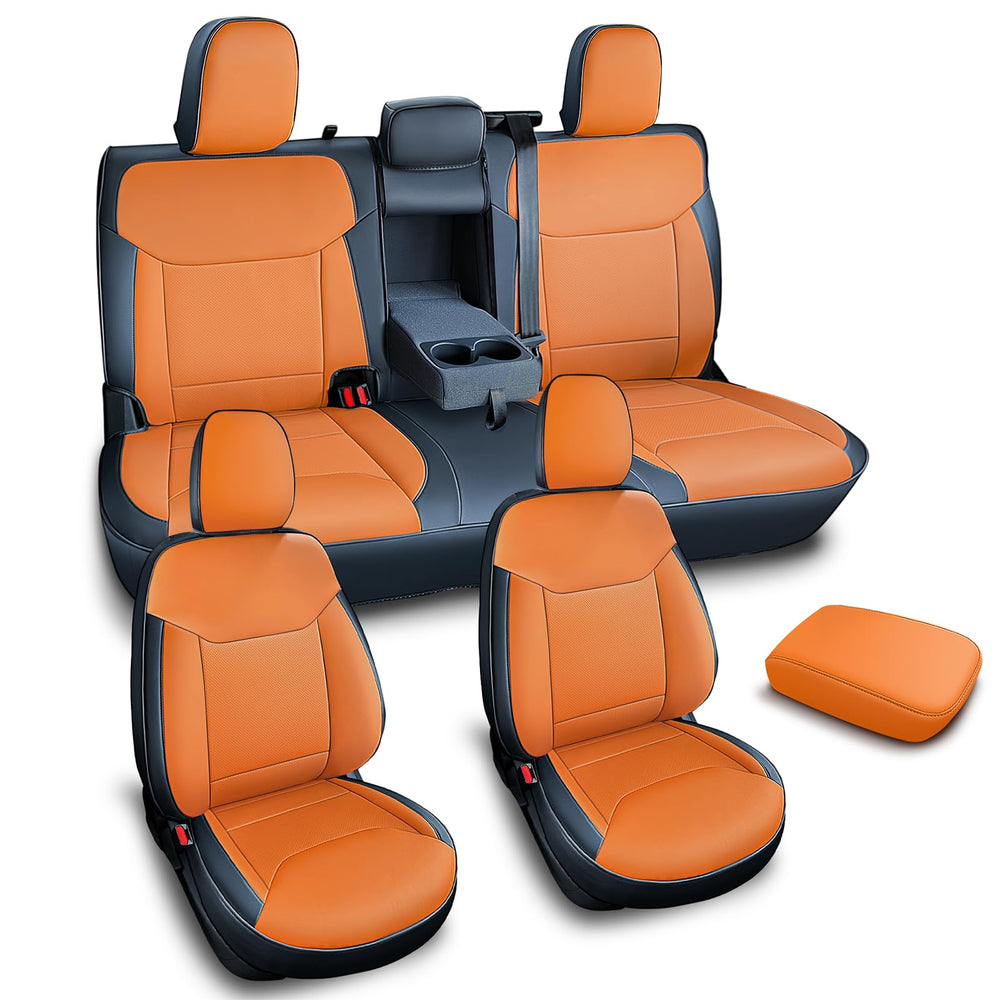 Carlimeki Maverick seat cover heated-seat compatibility shown in close-up