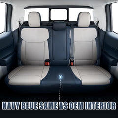 Carlimeki premium faux leather finish on Maverick seats for longevity.