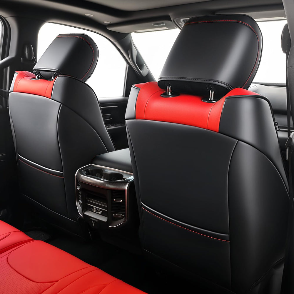 Carlimeki waterproof faux leather surface keeps interior clean in all weather.