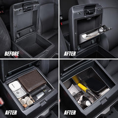 Carlimeki Tacoma hidden box provides extra storage within easy reach