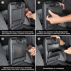 Carlimeki Tacoma center console note not for Hybrid trims compatibility reminder