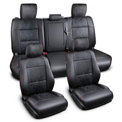 Carlimeki camouflage black finish enhances cabin style while safeguarding original seats
