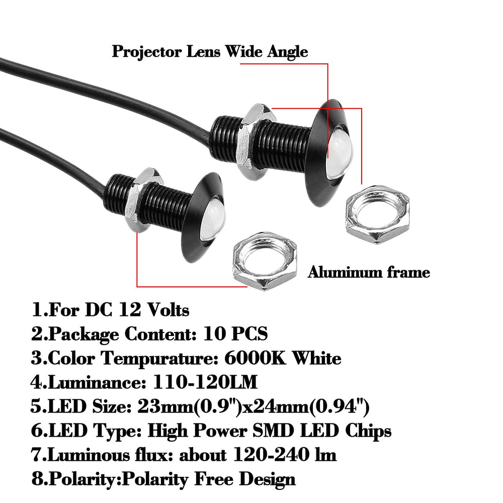 CARLITS Eagle Eye DRL turn signal functionality for alert signaling