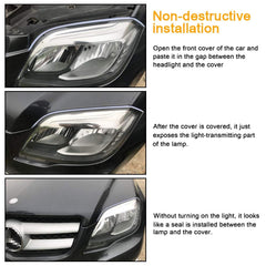 CARLITS waterproof neon DRL strip for all-weather use.