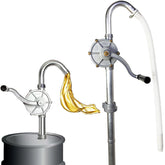 CARLKEMIAN 55-gallon drum pump top view for smooth oil transfer