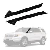 CARMOCAR A-Pillar outer trim left front in gloss black for a cohesive exterior look.