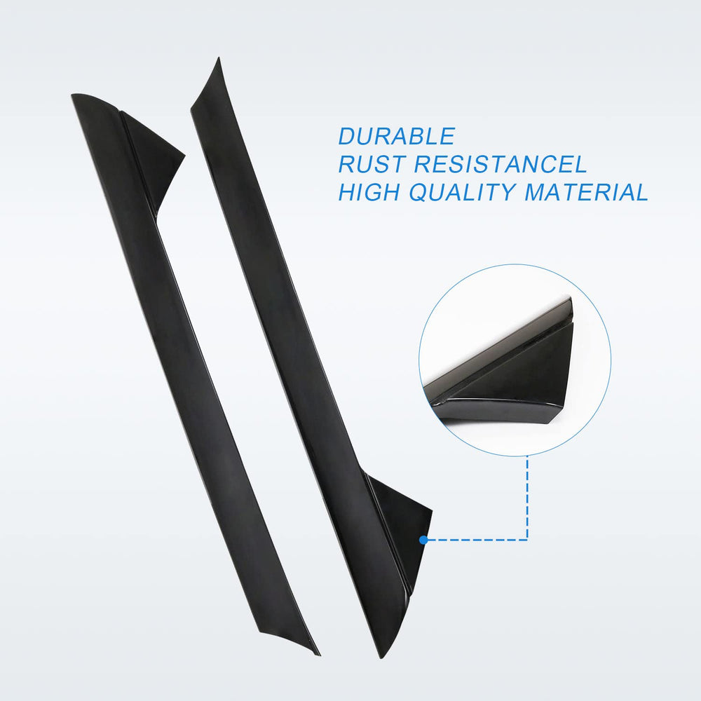 CARMOCAR A-Pillar outer trim right front in gloss black for factory-style fit.