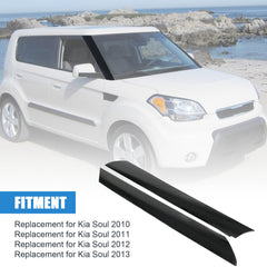 CARMOCAR front-left A-pillar windshield molding improves seal and look.