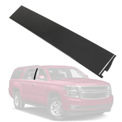 CARMOCAR outer B pillar trim on the right side with glossy black finish for exterior refinement