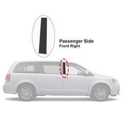 CARMOCAR package includes one right-side outer B-pillar trim for simple swap.