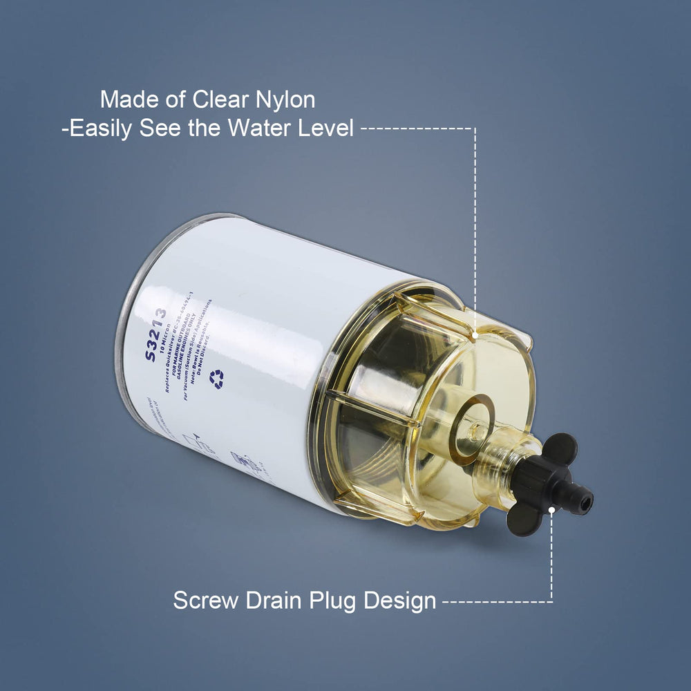 CARMOCAR S3213 spin-on filter design simplifies replacement and maintenance.