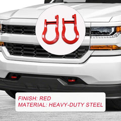 CARMOCAR Silverado Sierra 2007-2019 compatible heavy-duty tow hook.