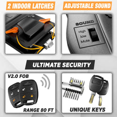 CARMTEK RV door lock installation guide for quick, simple setup.