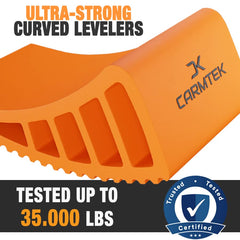 CARMTEK tight dual-axle compatibility for compact trailers