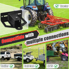 Wide compatibility with mowers, trailers, and more