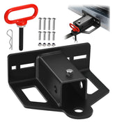 CAROD zero turn hitch with 2-inch receiver for versatile lawn towing