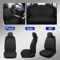 CAROMOP airbag-safe seat cover ensures compatibility and safety during adjustments