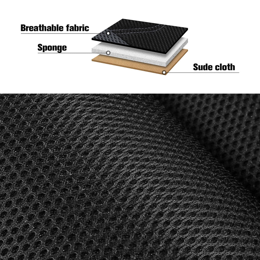 CAROMOP moisture-wicking mesh keeps cabin dry.
