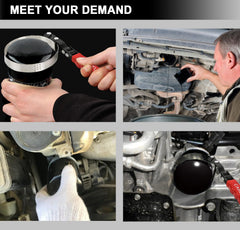CAROTUPY oil-funnel-wide-neck-spout enables quick, mess-free engine oil transfers.